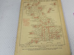 OS Ordnance Survey One Inch Cloth Map, of Oxford & Newbury, Sheet 158 1962