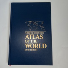 National Geographic Atlas Of The World – Sixth Edition VG+