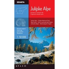 Julian Alps (Slovenia) Walking and hiking Map