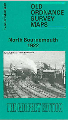 MAP OF North Bournemouth 1922: Hampshire Sheet BRAND NEW