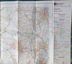 Ordnance Survey Landranger Map 108: Liverpool, Southport & Wigan (2002).