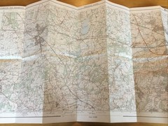 1981 Ordnance Survey Pathfinder Map TQ 44/54 Tonbridge And Edenbridge
