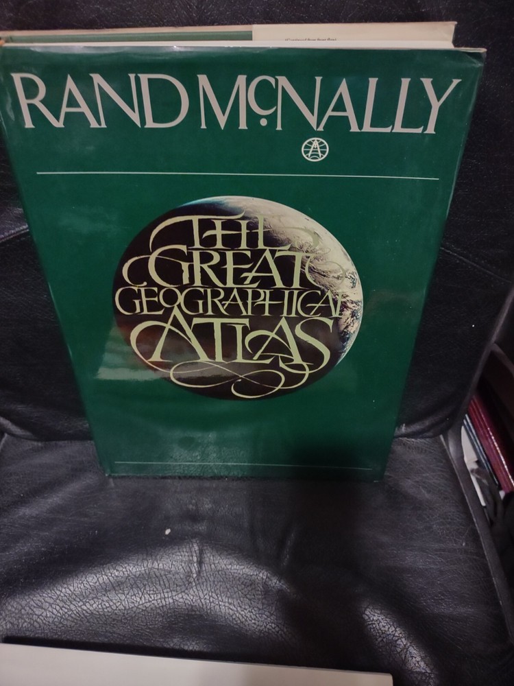 The Great Geographical Atlas by Rand McNally Staff (1982, Hardcover)