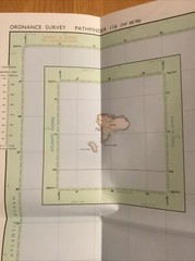 1977 Ordnance Survey Pathfinder Map 116 NF 88/98 Sound Of Pabbay (incl Ensay )