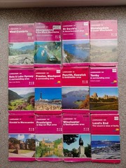 ORDNANCE SURVEY LANDRANGER JOB LOT OF 12 MAPS IN GOOD CONDITION
