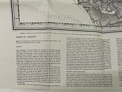 David & Charles, OS Sheet Map, 1st Edition,1 Inch Reprint, Cardiff, No 67