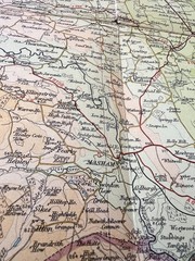 Bartholomew’s Map Teesdale Middlesbrough 50s 1959 Paper Half Inch Free Post UK