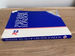 Vintage AZ Master Atlas of Greater London, Geographers’ A-Z Map Company Ltd