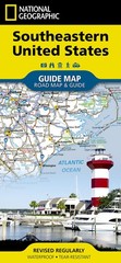 Southeastern USA Map (National Geographic Guide Map)