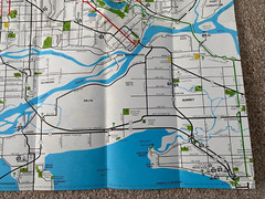 Greater Vancouver & Southwestern British Columbia Map Supernatural Canada 1970’s