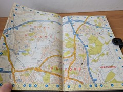 London Electricity Board A-Z Leather bound Vintage Geographer’s Guide Hardback