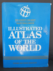 Illustrated Atlas of the World (World Atlas) by Reader’s Digest hardback book