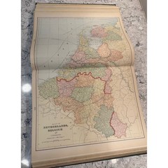 1904 Cram’s Modern Atlas The World Indexed Hardcover JL