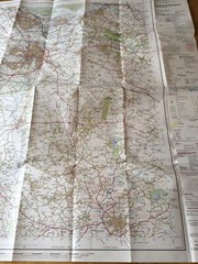 1997 Ordnance Survey Landranger Map 117 Chester And Wrexham (incl Ellesmere Port