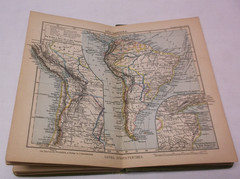 Antigue 1885 Justus Perthes Taschen-Atlas
