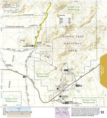 Joshua Tree National Park Day Hikes Map (National Geographic Topographic Map…
