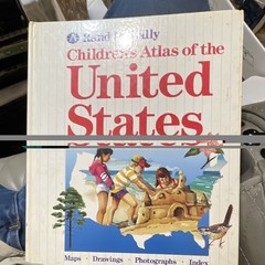 Rand McNally Children’s Atlas of the United States Hardcover Illustrated Index