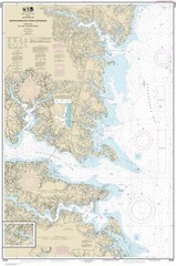 Chesapeake Bay Rappahannock Entr., Piankatank & Great Wicomico Rs. | NOAA 12235