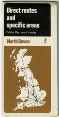 4 maps Bartholomew’s Colofac promo : Cornwall, South Devon, North Devon, Dorset