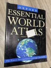 Oxford Essential World Atlas Third Edition (2001, Trade Paperback)