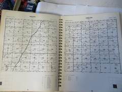 1776-1976 FRANKLIN COUNTY IA PICTIORIAL ATLAS PLAT BOOK maps, property lines
