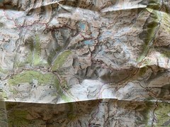 WALKING HIKING MAP-PYRENEES CARTE NO 8 CERDAGNE – CAPCIR 1991