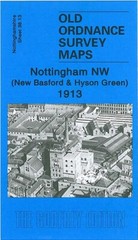 Nottingham NW (New Basford & Hyson Green 1913 Nottinghamshire 38.13 by Ron Blake