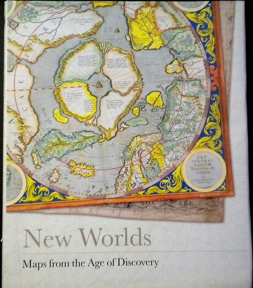 New Worlds Maps European Age Discovery 1475-1899 200+ Journey to Past HC DJ kv