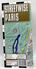 Laminated Maps LOT Streetwise Warren Rand McNally Seattle Paris Las Vegas MORE