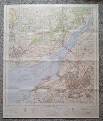 Ordnance Survey Map Of Bristol & Newport Sheet 155