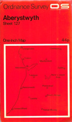 Ordnance Survey One Inch Map Sheet 127 Aberystwyth (incl Aberdovey & Talybont )