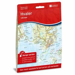 Hvaler – Nordeca 1:50k Norway Walking Hiking Map 10013