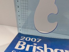 UBD Brisbane 2007 51st ed. Street Directory Sunshine Gold Coast Refidex Map