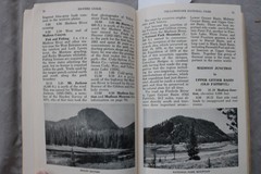 1952 HAYNES GUIDE YELLOWSTONE NATIONAL PARK – FOLD-OUT MAP – K 3460
