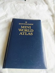 Bartholomew Mini World Atlas, 1987 Hardcover (4″x6″)