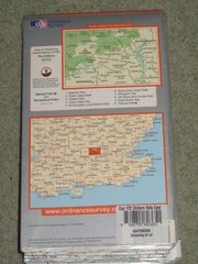Ordnance Survey Explorer 1:25,000 Sheet 172 Chiltern Hills East; Laminated, 2008
