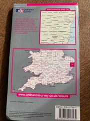 Ordnance Survey os landranger map sheet 156 Saxmundham 1:50 000 updated 2001