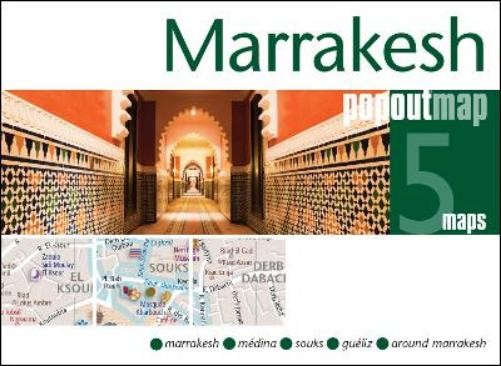 Marrakesh PopOut Map – pocket size pop up city map of Marrakesh (Map)