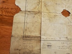 province of Ontario department of lands and forest map First Edition 1927