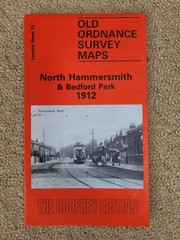 The Godfrey Edition Old Ordnance Survey Map North Hammersmith 1912 Sheet 72