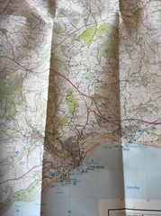 2011 Ordnance Survey Explorer Map 116 Lyme Regis And Bridport (incl Chard )