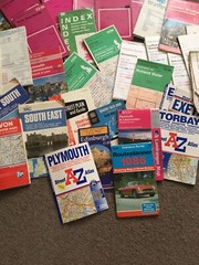 Vintage Map Bundle Collection Mixed Publishers Various Authors Job Lot
