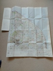 OS National Grid 7th series Norwich 126 1954 (1960 reprint)