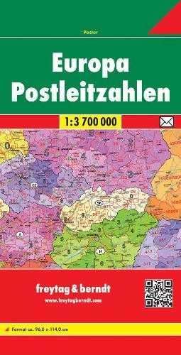 Freytag-Berndt Europe by district 1:3.7m (Map) (UK IMPORT)