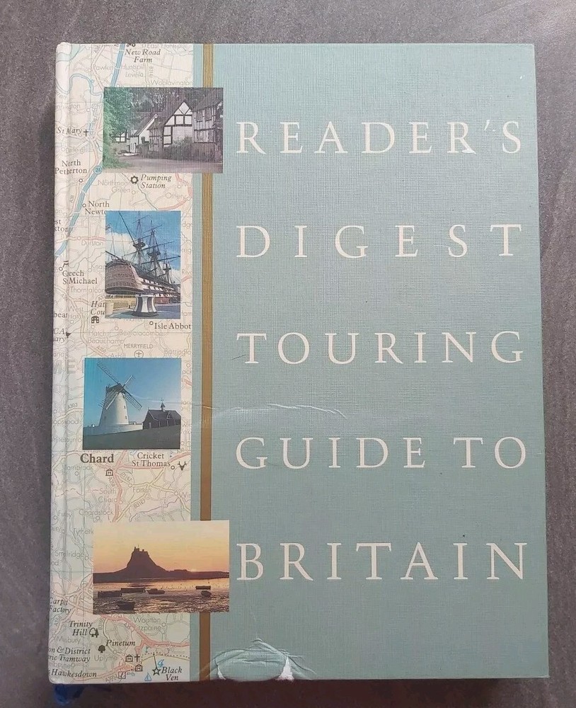 Readers Digest Touring Guide To Britain Book Atlas Map Places Of Interest