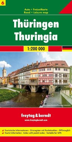 Freytag-Berndt Thüringen, Automap 1:200.000 (Map) (UK IMPORT)