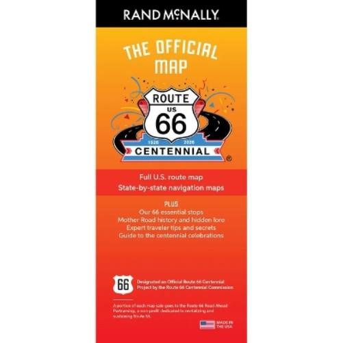 Rand McNally the Official Route 66 Centennial Map (Map)