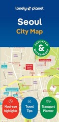Lonely Planet Seoul City Map: Durable, Waterproof, Easy-Fold Planning Map with A