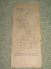 Ordnance Survey Fourth Edition 1/4″ map: sheet 11 England, South – 1946 paper