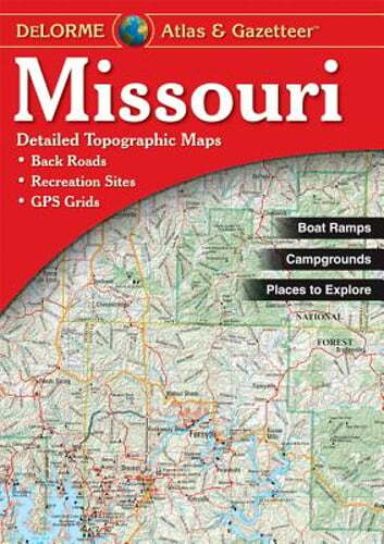 Missouri – Delorme 3rd by Rand McNally: Used